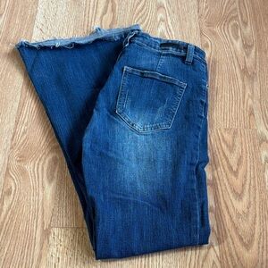 Women's Boot Cut Jeans - Blue